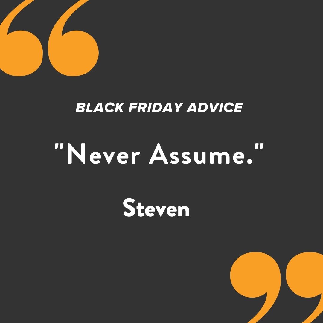 Steven advice