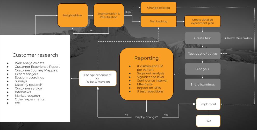 Customer experience optimisation